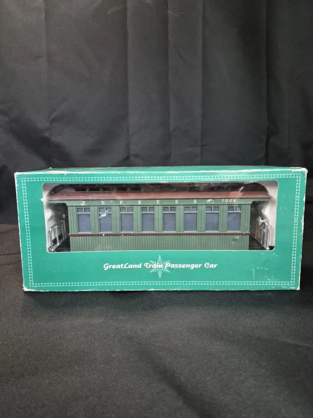Vitage New Greatland Train Passenger Car Express 1994 & Box G ,Never Out Of Box